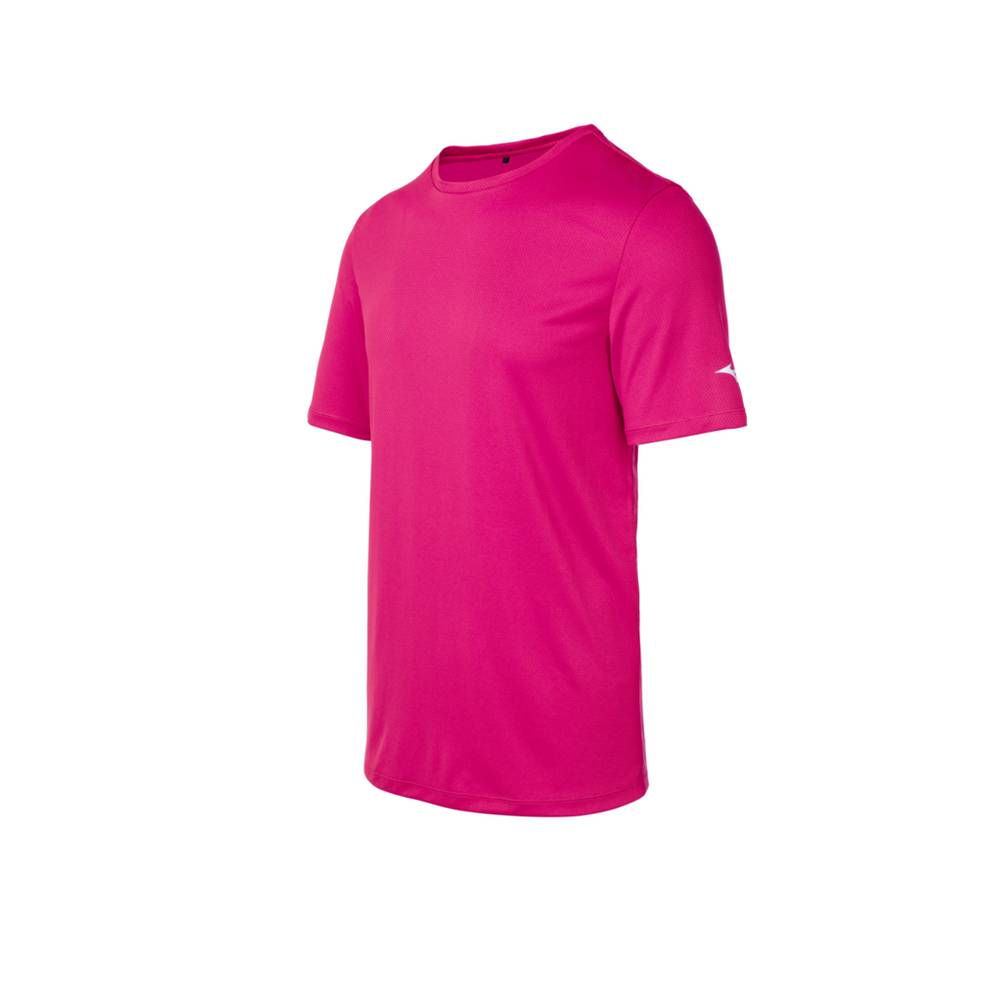 Camisetas Mizuno Hombre Rosas Comprar HKYE-82579